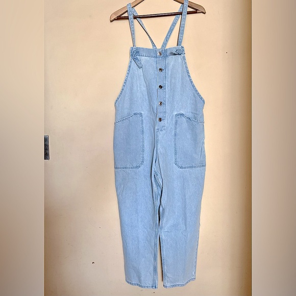 MANGO Denim Overalls - Picture 8 of 15